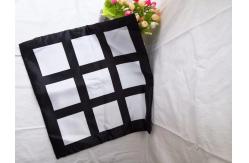China 9 Panal Sublimation Blank Pillow Case 9 Panal Sublimation Blank Cushion Cover supplier