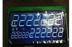 China Transmissive Negative DFSTN LCD Module for Fuel Dispenser Super Wide Temperature Range supplier