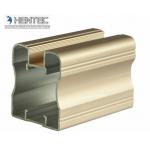 Bronze Anodized Aluminum Window Extrusin Profiles , With Finished Mchining for sale