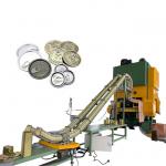 CE Certificate Easy Open End Machine , 600spm Tin Fish Making Machine 125T Nominal Force for sale
