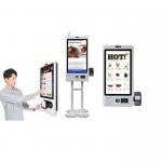 Windows 10 Self Payment Kiosk LCD Touch Screen For Floor-standing for sale