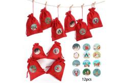 China 15*17cm Reusable Canvas Drawstring Bags Pocket For Gift Jewelry supplier