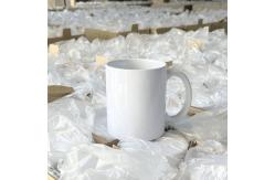 China Sublimation Blank Ceramic White Mug For 11oz Custom Sublimation Mug supplier