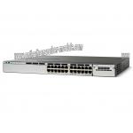Cisco Network Switch WS-C3750X-24P-E 24 PoE+ Ports SFP+ IP Service License Gigabyte for sale