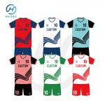 Breathable Polyester Soccer Uniforms for Teams - Moisture-Wicking Jersey for sale