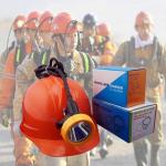 Cree led rechargeable High Brightness Miner Helmet Light for sale