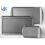 RK Bakeware China Stainless Steel and Aluminium Baking Tray Aluminium  Jelly Roll Tray for sale