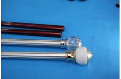 China Luxury Modern Drapery Galvanized Pipe Curtain Rods Adjustable ISO9001 Certified supplier