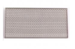 China Gold Metallic Mesh Laminated Glass Partition supplier