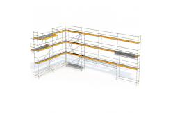China Building Working Platform Layer lightweight Portable Aluminium Scaffolding tower Ringlock supplier