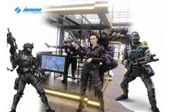 China 2 Players VR Tower Simulator Shooting Game Machine supplier