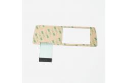 China Tear Resistant PET Membrane Switch Overlay With Glossy Matte Frosted Surface supplier