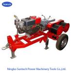 Double Capstan Drum Winch 5 Tons With Trailer Match Honda / Yamaha Gasoline Engine