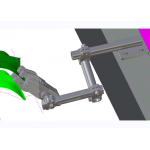 Easy Adjustment Pneumatic Gripper Mechanism For Holding Metal Stamps for sale