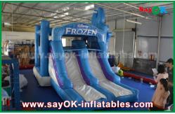 China Inflatable Jumping Bouncer Waterproof 0.55mm PVC Inflatable Bouncer Slide Castle Trampoline supplier
