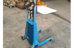 China Manual Hydraulic Fork Stacker E100 150kg supplier