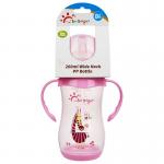 9oz 260ml PP Wide Neck Arc Baby Feeding Bottle Phthalate Free for sale