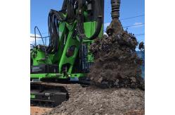 China 80kNM Hydraulic Rotary Drilling Rig Small Bore Multifunctional Excavator Screw Pile supplier