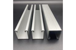 China 41x41 41x21 C Profile Aluminum Strut Channel for Solar Mounting System supplier