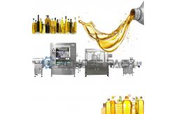 China Olive Oil Filling Machine Production Line Fully Automatic Oil Filling Equipment supplier