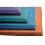 Fiberglass Cloth Office Building Acoustic Fabric Panels 50 mm Thickness for sale