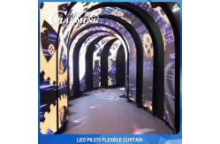 China SMD3528 135W Thin Flexible LED Screen , Ultra Slim Flexible LED Video Display supplier
