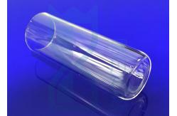 China One End Closed Fused Quartz Glass Sleeve For Uv Lamp supplier