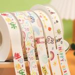 20mm*25y Slit Edge Cotton Ribbon For Cake Package And Decoration for sale