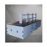 Polypropylene Lab Workstation Furniture PP Lab Bench Anti Acid 85cm Height for sale