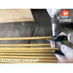 EN12449 CuZn20Al2As C68700 Brass Seamless Tube for Power Plants Condenser for sale
