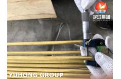 China EN12449 CuZn20Al2As C68700 Brass Seamless Tube for Power Plants Condenser supplier