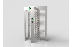 China 90 Degree Rotating Bi Directional Turnstile With Biometric Fingerprint Rfid Card Reader supplier