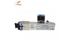 China Simplex SC ROHS 3km 1.25G BIDI SFP Modules With DDM supplier