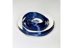 China Silver Satin Poly Ribbon Strong Polyester Ribbon OEKO-TEX STANDARD 100 supplier