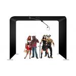Overhead Photo Booth Machine Automatic Top 360 Photo Booth With Flight Case for sale