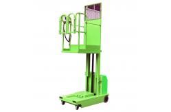 China Long Life Small Aerial Electric Order Picker Warehouse Picking Up Equipment supplier