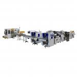 Factory price 2 Colors Printing Serviette Paper Machine Napkin Tissue Making Machine with Lamination for sale