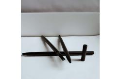 China Customizable Waterproof Eyebrow Pencil , Black Great Eyebrow Pencil With Brush supplier