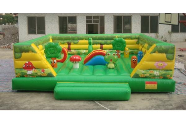 Inflatable fun city / inflatable playground / kids bouncer slide playground fun city
