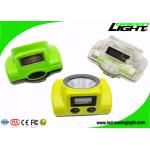 6.8Ah 4.2W Led Helmet Cap Lamp 25000lux 100000hs Life Span