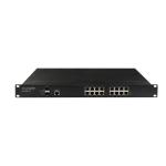 10/100/1000m Network Industrial Managed Ethernet Switch 2SFP Fiber 16RJ45 Ports for sale