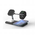 380g Multifunctional Wireless Charger 15W Fast White or black with 2W night light for sale