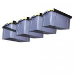Folding Rack for Garage Ceiling Mount Overhead Storage Bin Multifunctional and Durable for sale