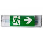 Waterproof Emergency Light with 3 Hours Operation for Exterior ABS Casing and Plate for sale