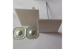 China Air Conditioner Gal Self Stick Insulation Nails With Metal Clips supplier
