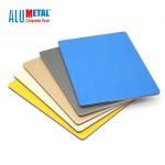 Outdoor PVDF Aluminum Composite Panel Brushed Surface Material Cladding 4mm for sale