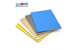 China Outdoor PVDF Aluminum Composite Panel Brushed Surface Material Cladding 4mm supplier