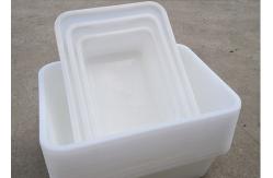 China Thickened Plastic Rectangular Cold Storage Supermarket Special Turnover Tray Basket supplier