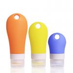 25g 41g Colorful Narrow Mouth Silicone Shampoo Bottles for sale