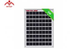China Durable 5W Polycrystalline Solar Panel High Module Conversion Efficiency supplier